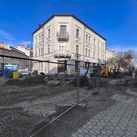 Przebudowa ul. Grunwaldzkiej w Rzeszowie [luty 2024] - fot 24